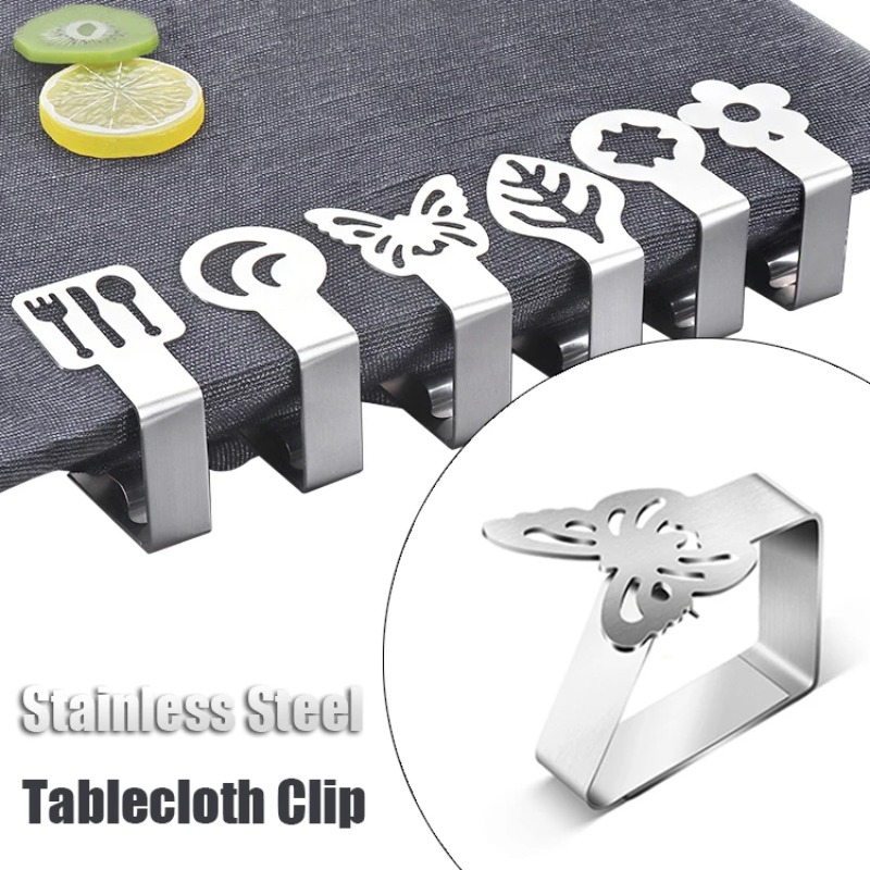 Outdoor Furniture Usa - 20PCS Cat Paw Tablecloth Clips Stainless