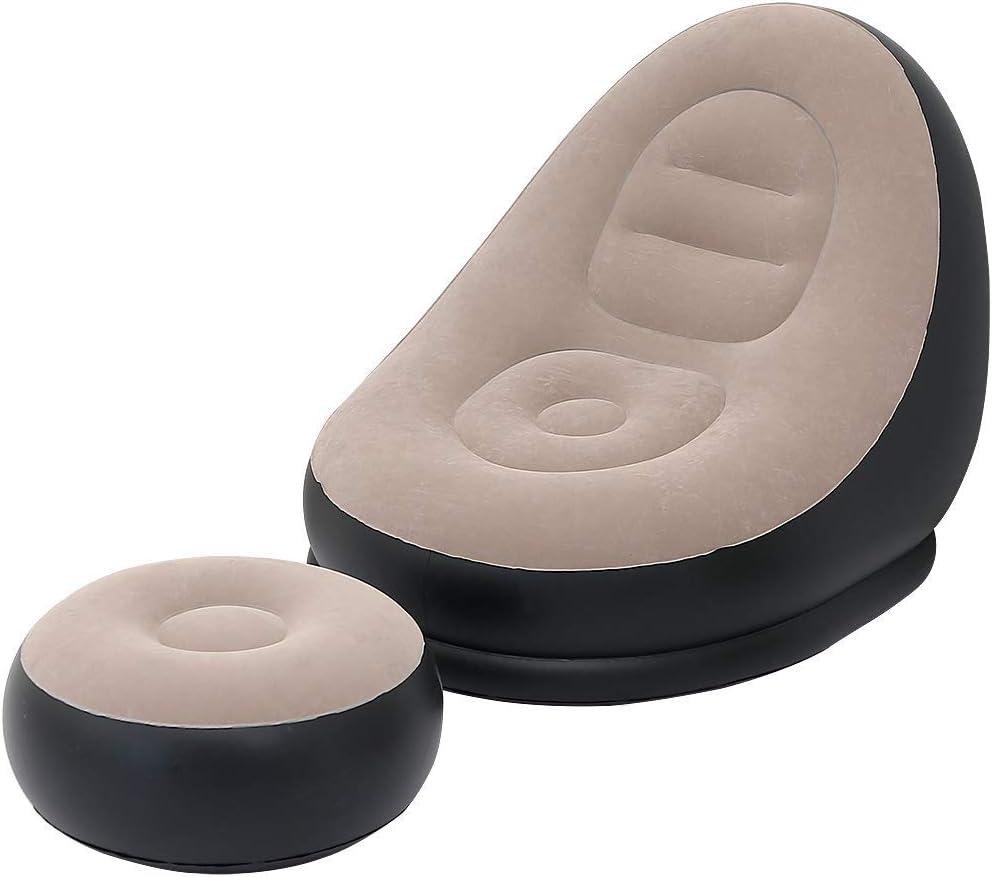 2Pcs Lazy Sofa Inflatable Chai - đánh giá và giá Outdoor Furniture Sale