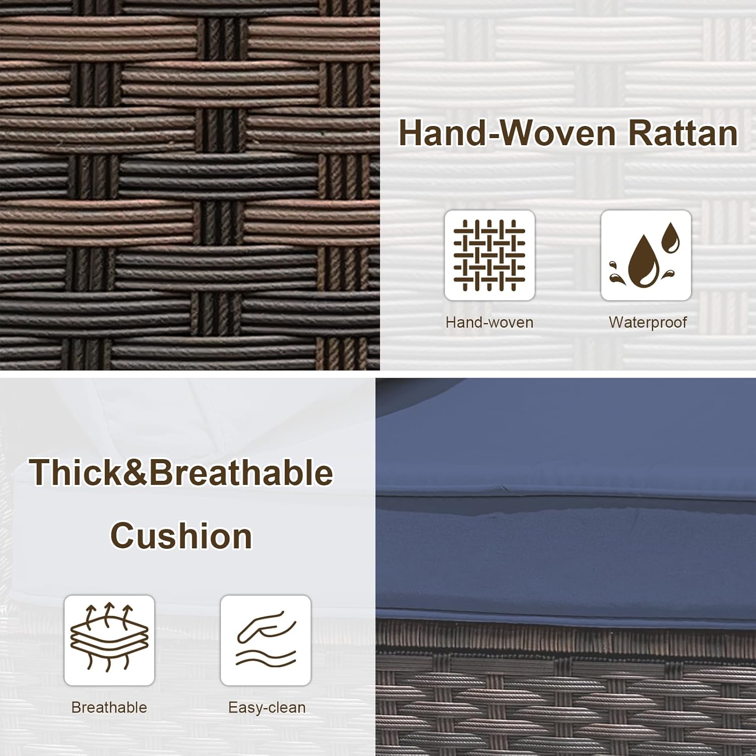 8 Pieces Patio Furniture Sets  - đánh giá và giá Outdoor Furniture Fire Pit