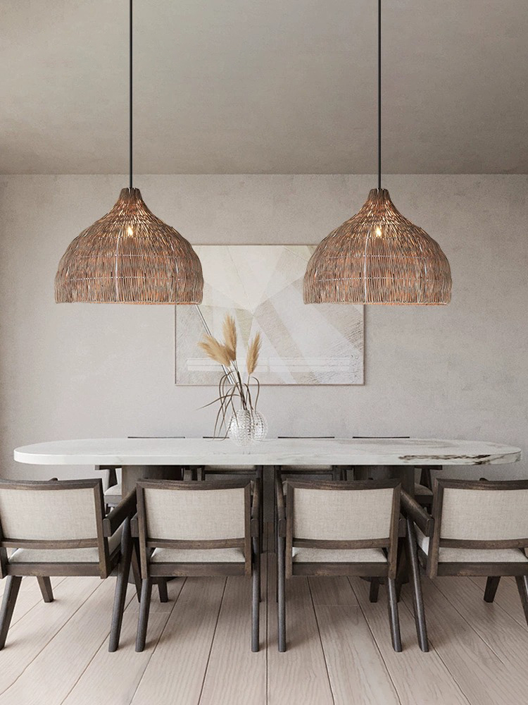 Simple Creative Rattan pendant - đánh giá và giá Outdoor Furniture Sale