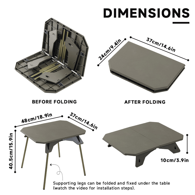WESTTUNE Outdoor Camping Table - đánh giá và giá Outdoor Furniture Usa