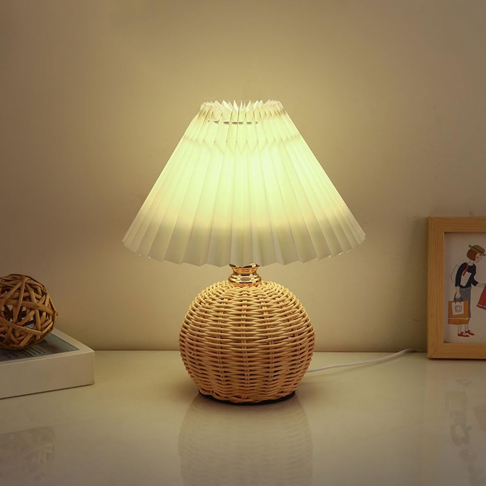 SCKDAY LED Pleated Table Lamp  - đánh giá và giá Outdoor Furniture Sale