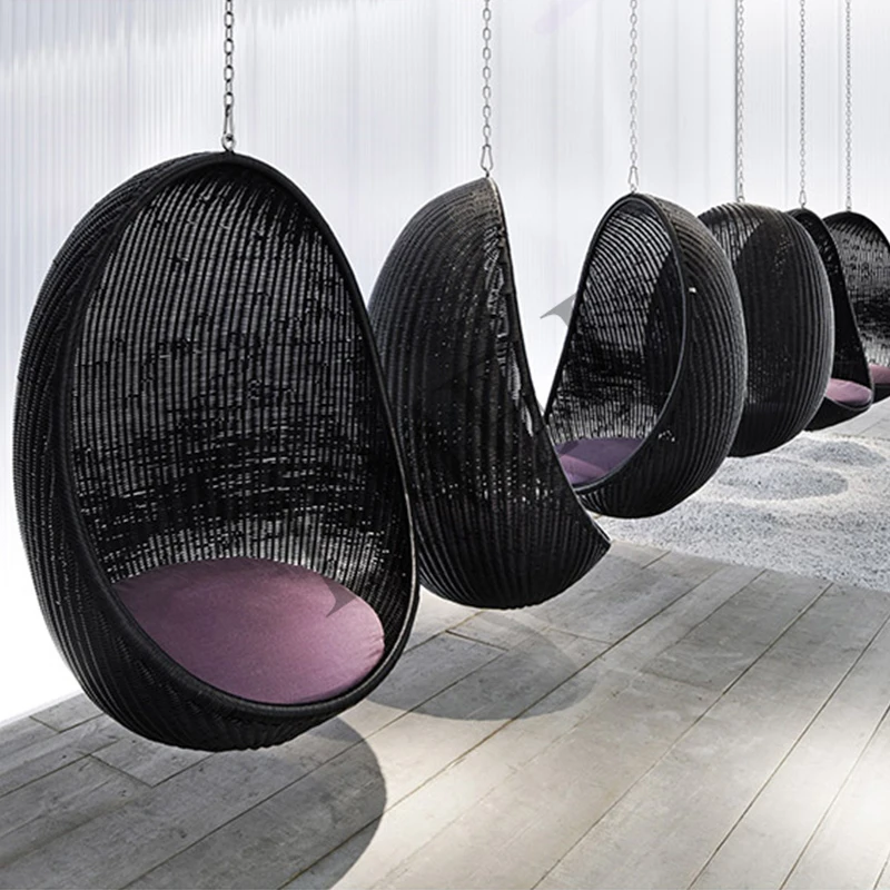 Outdoor leisure Hanging swing  - đánh giá và giá Hanging Egg Chair