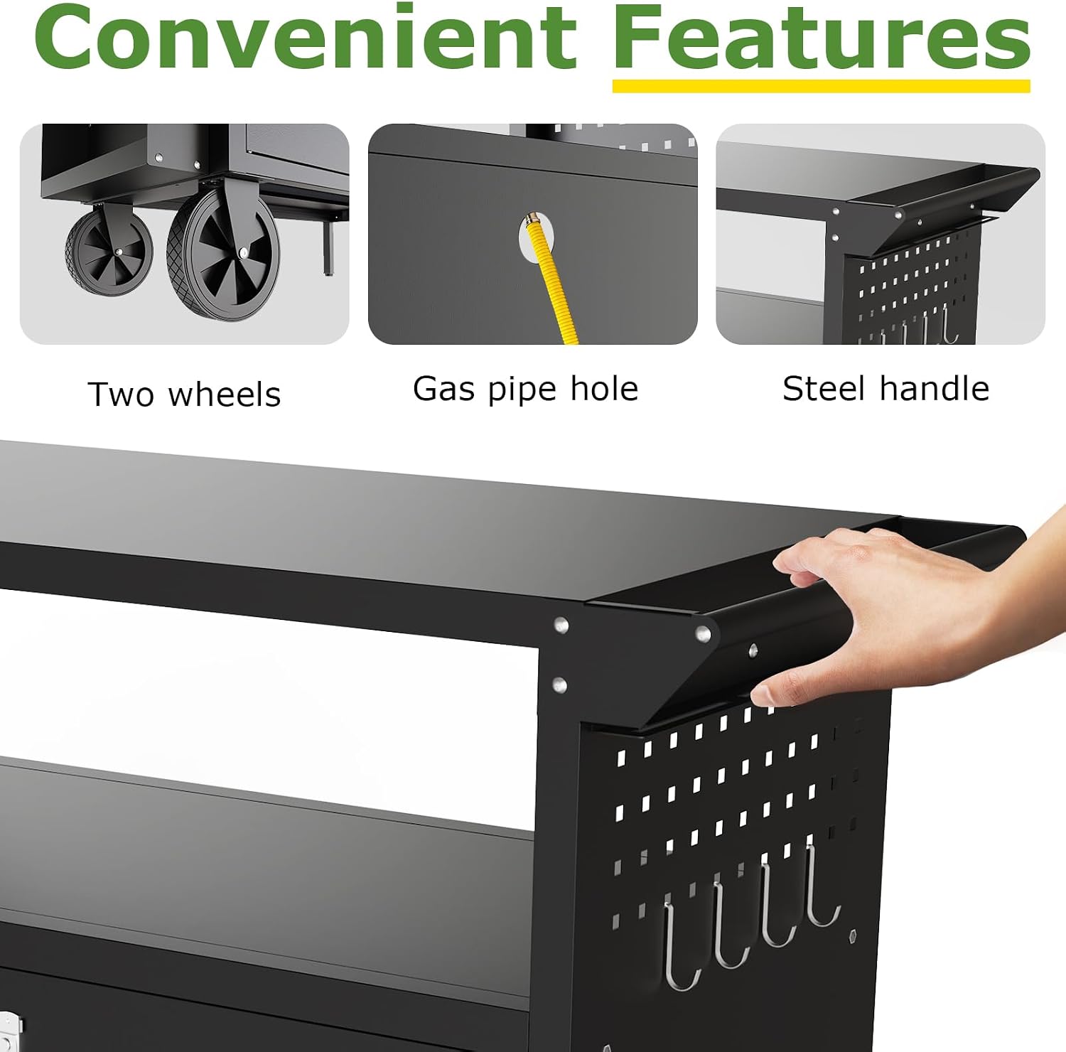 Outdoor Grill Cart Table With  - đánh giá và giá Outdoor Furniture Usa