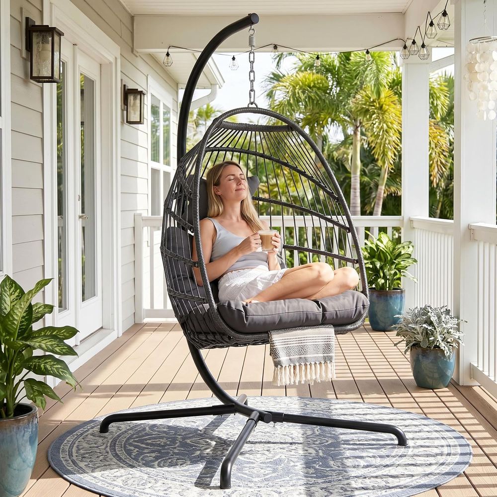 Durable Outdoor Hanging Egg Ch - đánh giá và giá Hanging Egg Chair