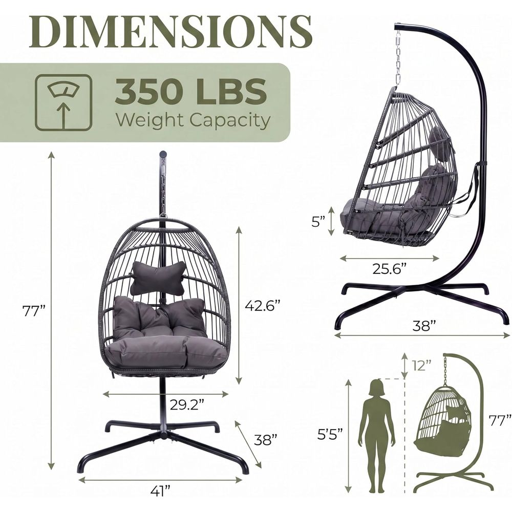 Durable Outdoor Hanging Egg Ch - đánh giá và giá Hanging Egg Chair