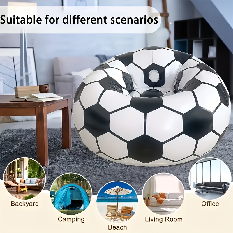 Inflatable Football-Shaped Sof - đánh giá và giá Outdoor Furniture Cushion