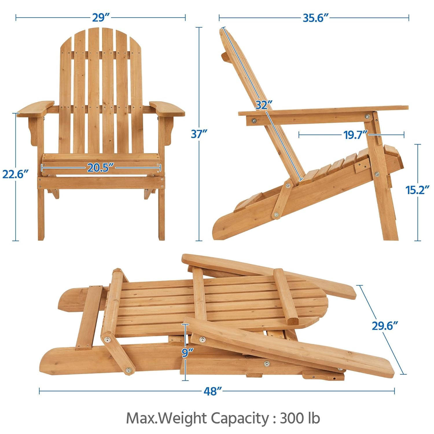 Folding Adirondack Chair Set o - đánh giá và giá Outdoor Furniture Fire Pit