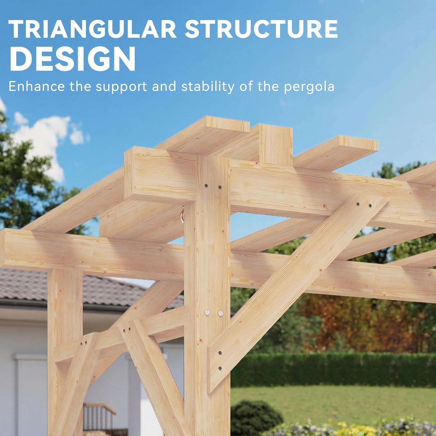 Cedar Wood Pergola Swing Bench - đánh giá và giá Hanging Egg Chair