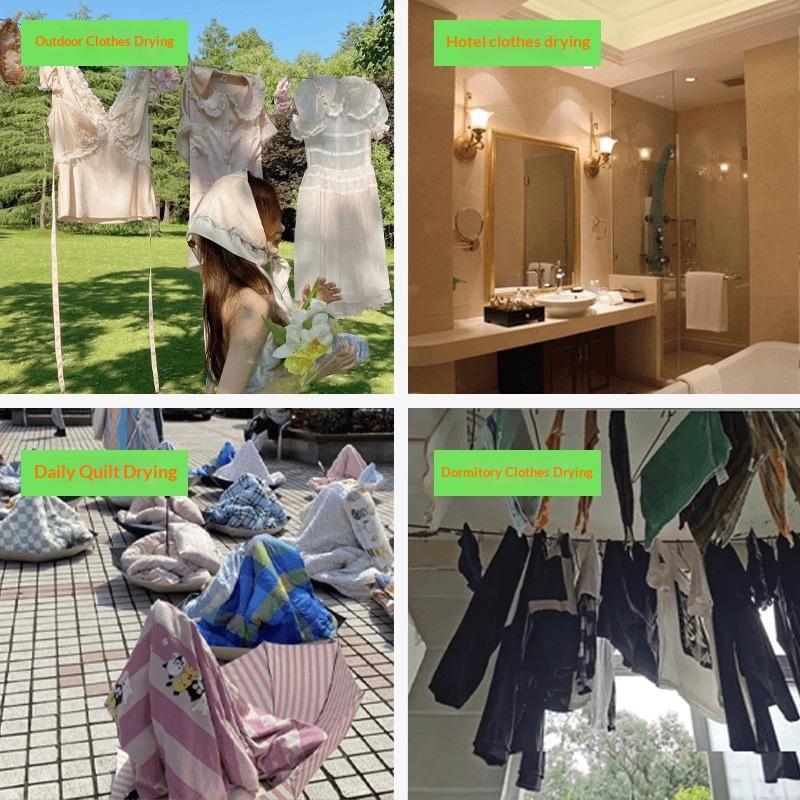 Portable 8M Retractable Laundr - đánh giá và giá Outdoor Furniture Rope