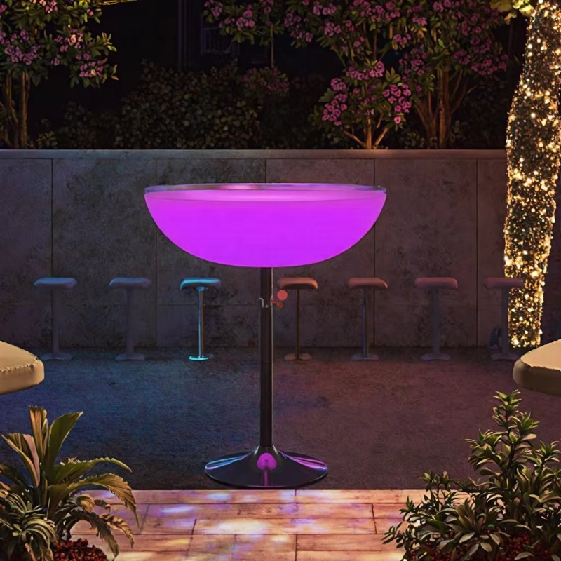 Portable  LED Light Bar Tables - đánh giá và giá Outdoor Furniture Shop
