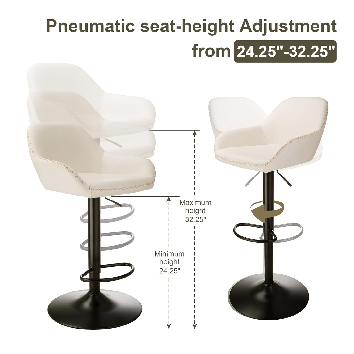 3Pc Pub Table & Swivel PU Bar  - đánh giá và giá Outdoor Furniture Kitchener