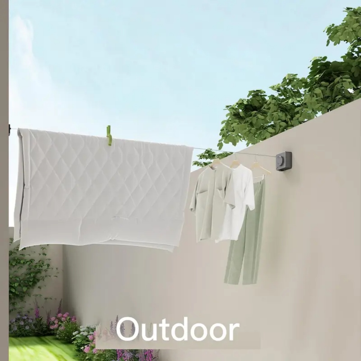 1 Pcs Indoor Retractable Cloth - đánh giá và giá Outdoor Furniture Rope