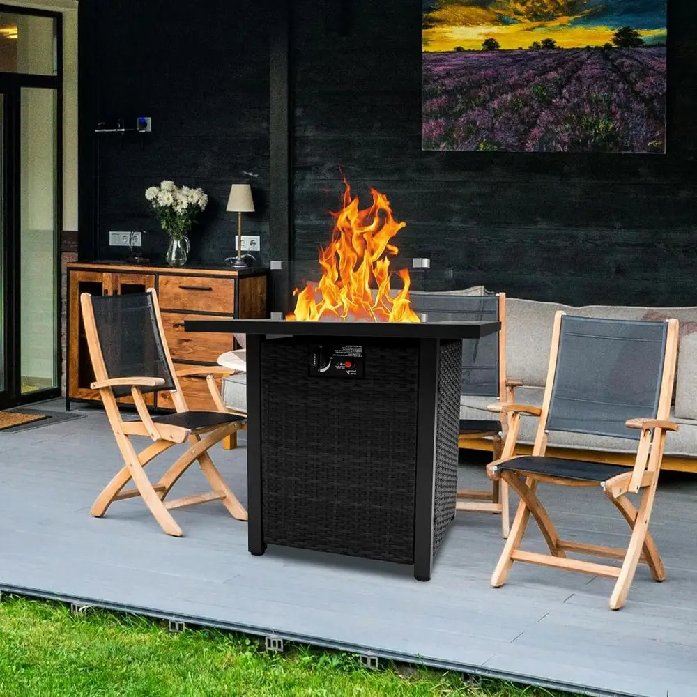Wicker Outdoor Patio Furniture - đánh giá và giá Outdoor Furniture Fire Pit