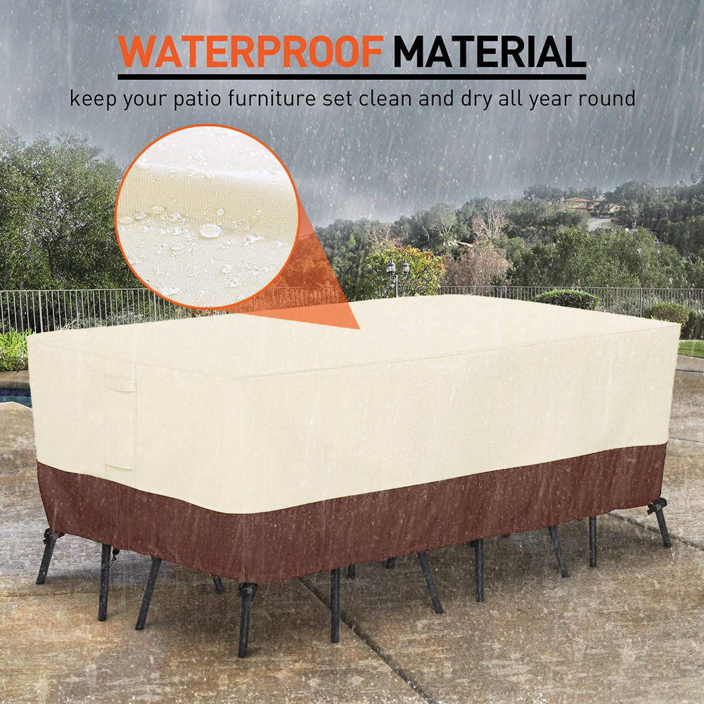 420D Nặng Ngoài Trời Bàn Ghế S - đánh giá và giá Outdoor Furniture Fabric Waterproof