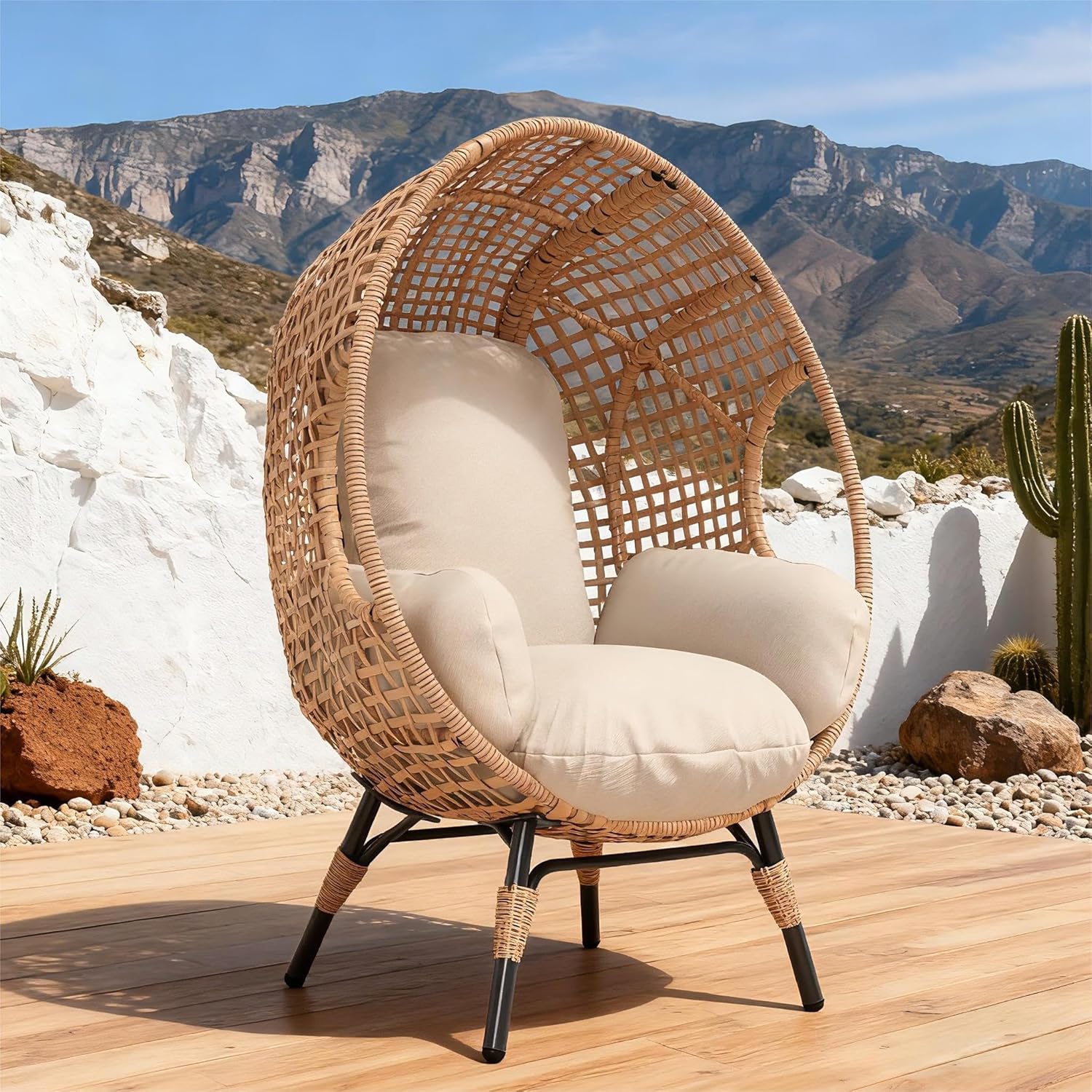 Elegant Arc Back Hanging Egg C - đánh giá và giá Hanging Egg Chair