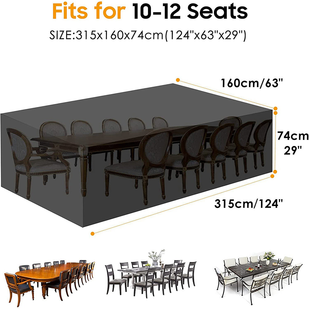 Waterproof Garden Table Cover  - đánh giá và giá Outdoor Furniture Waterproof