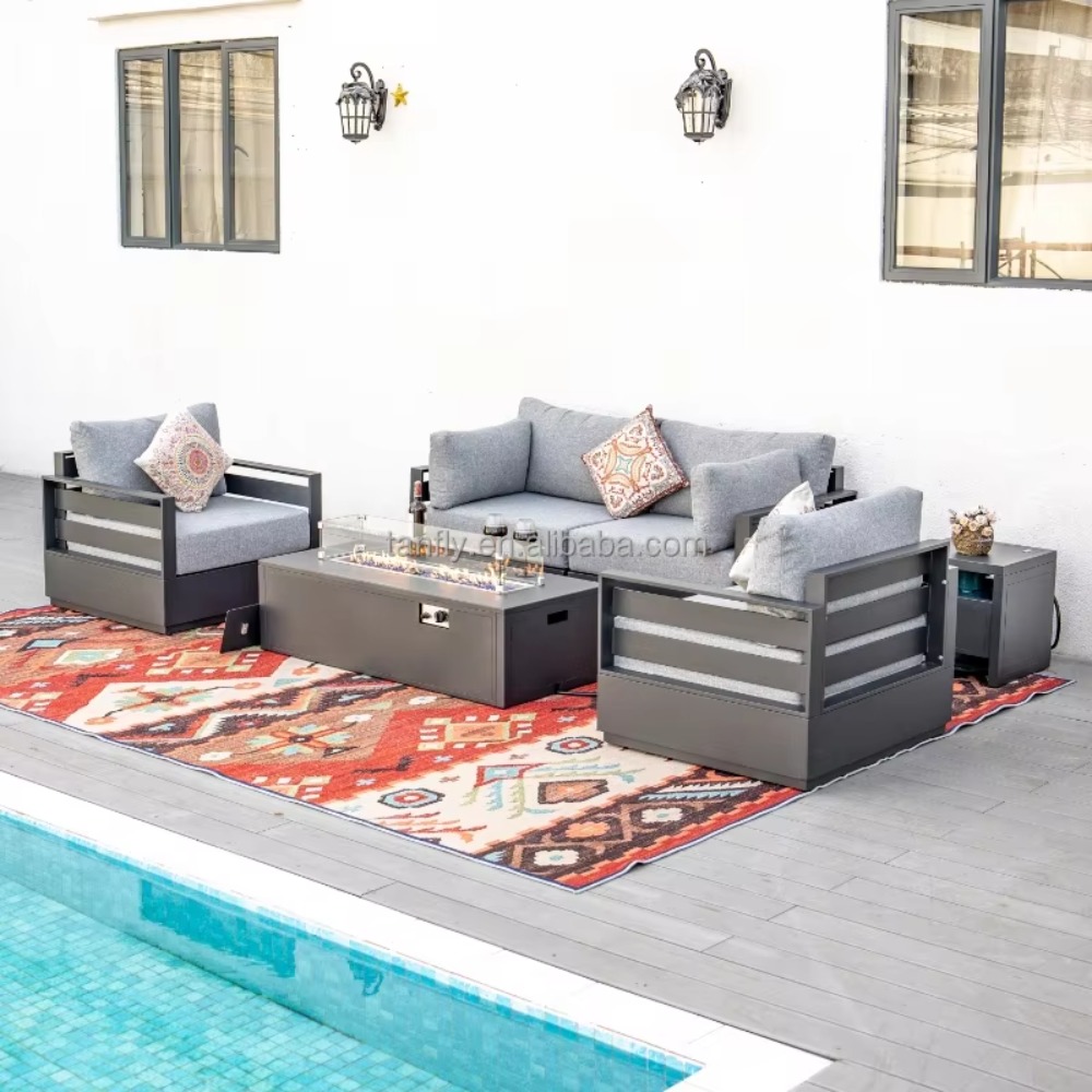 Villa Hotel Outdoor Furniture  - đánh giá và giá Outdoor Furniture Fire Pit