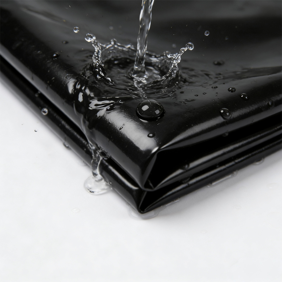 Durable Pure Black PVC Waterpr - đánh giá và giá Outdoor Furniture Fabric Waterproof