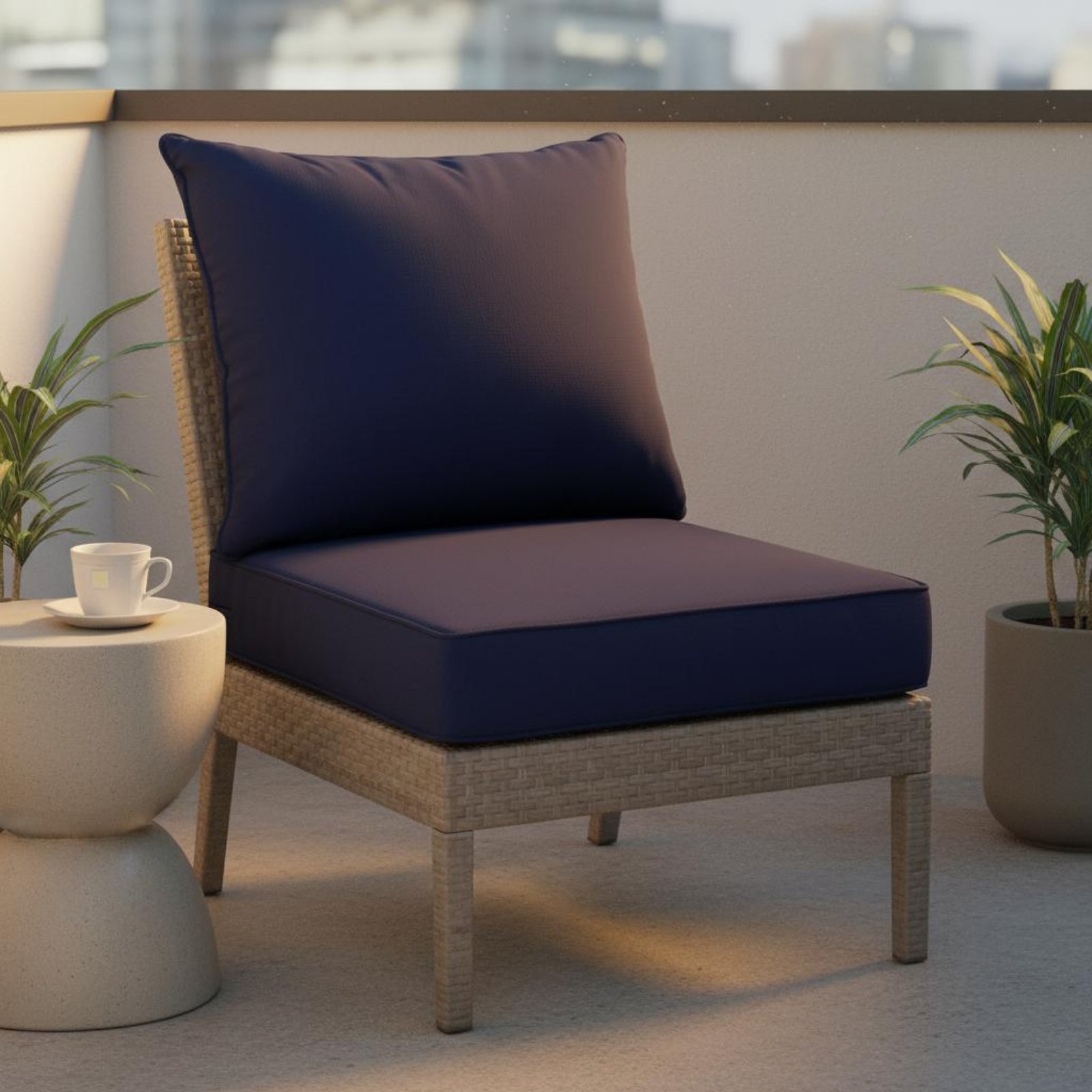 Patio Chair Pad Removable Cove - đánh giá và giá Outdoor Furniture Cushion