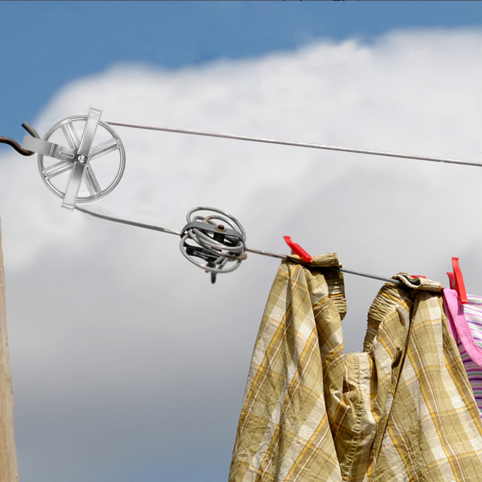 Heavy Duty Clothesline Pulley  - đánh giá và giá Outdoor Furniture Rope