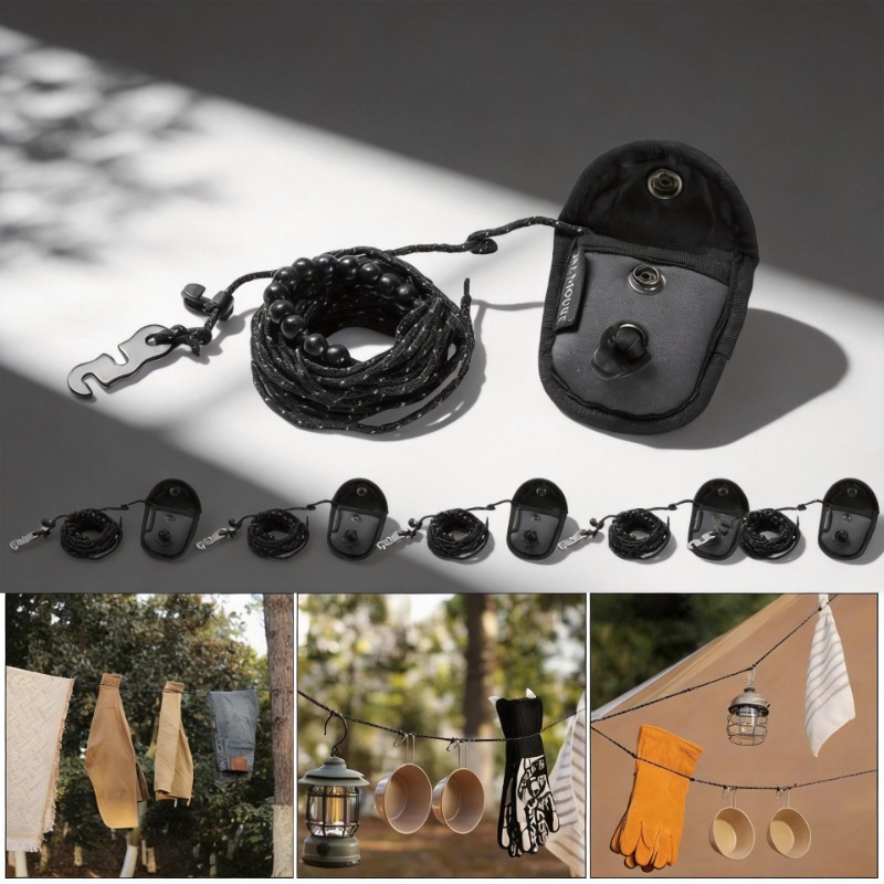 Portable 3M Beaded Clothesline - đánh giá và giá Outdoor Furniture Rope